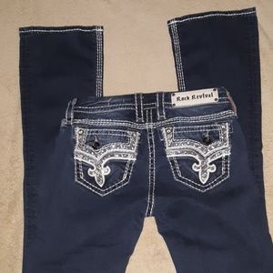 Rock revival Jean's 27×30